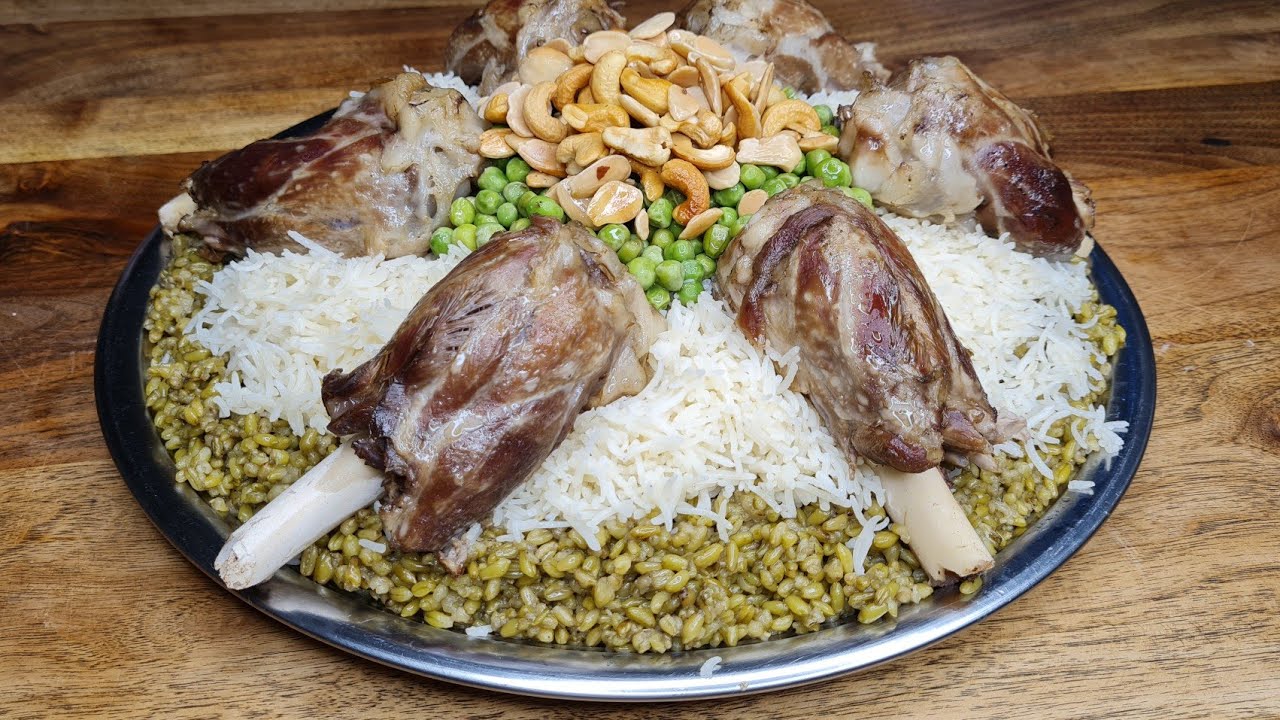 منسف الفريكة الحلبي Syrian Mansaf 🔥😍