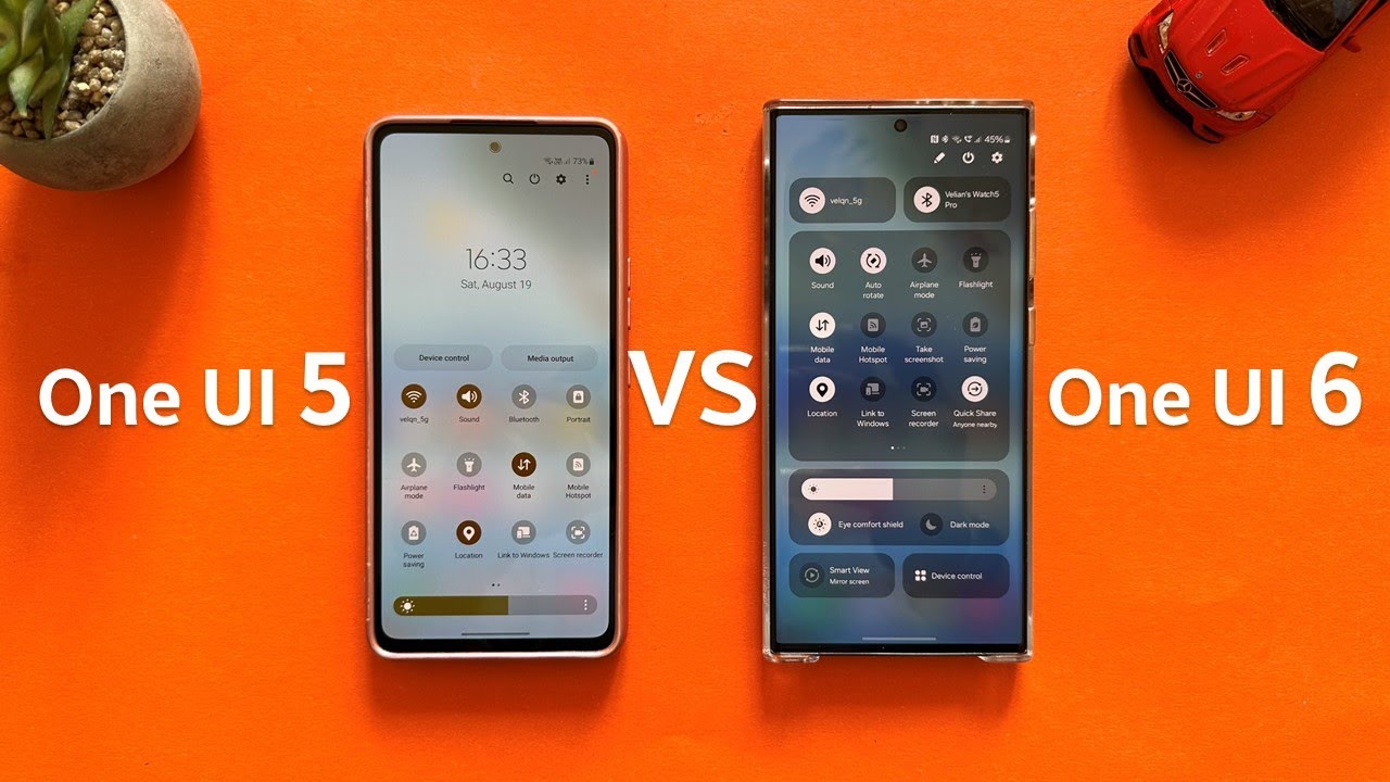 Samsung One UI 5 против One UI 6 — лучшее сравнение
