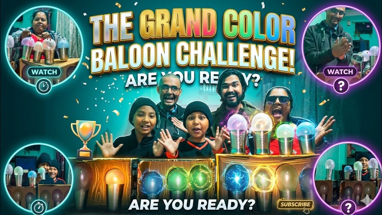 Color Balloon Guess Challenge