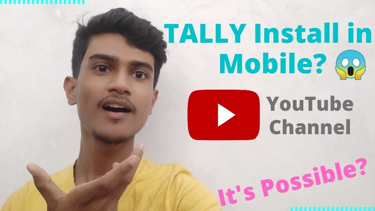 How to Use TALLY ERP 9 on Mobile|| Using ExaGear Gold - Windows Emulator 3.0.1|| Mobile me TALLY.