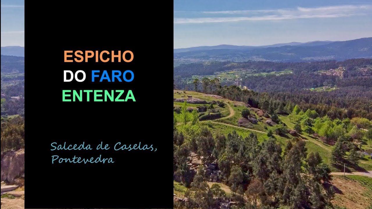 Mirador do Espicho do Faro, Entenza, Salceda de Caselas (DJI Mavic Mini cinematic)