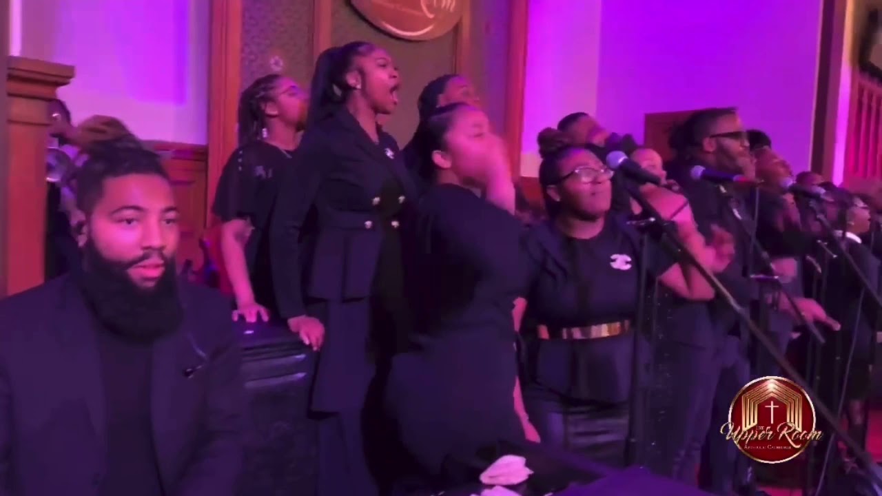 “God Said it”  with April hall on Lead -w/Praise Break -The Upper Room Apostolic Cathedral Choir