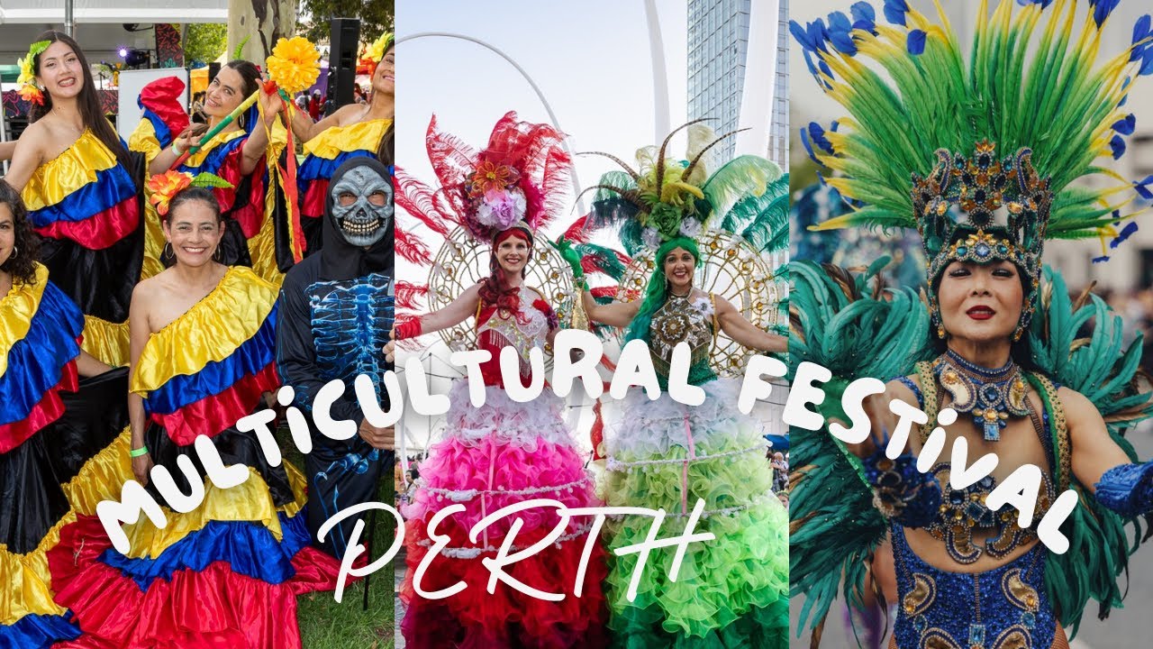 MULTI CULTURAL FESTIVAL AT PERTH 🇦🇺 #perth #festival #australiavlog #weekend 