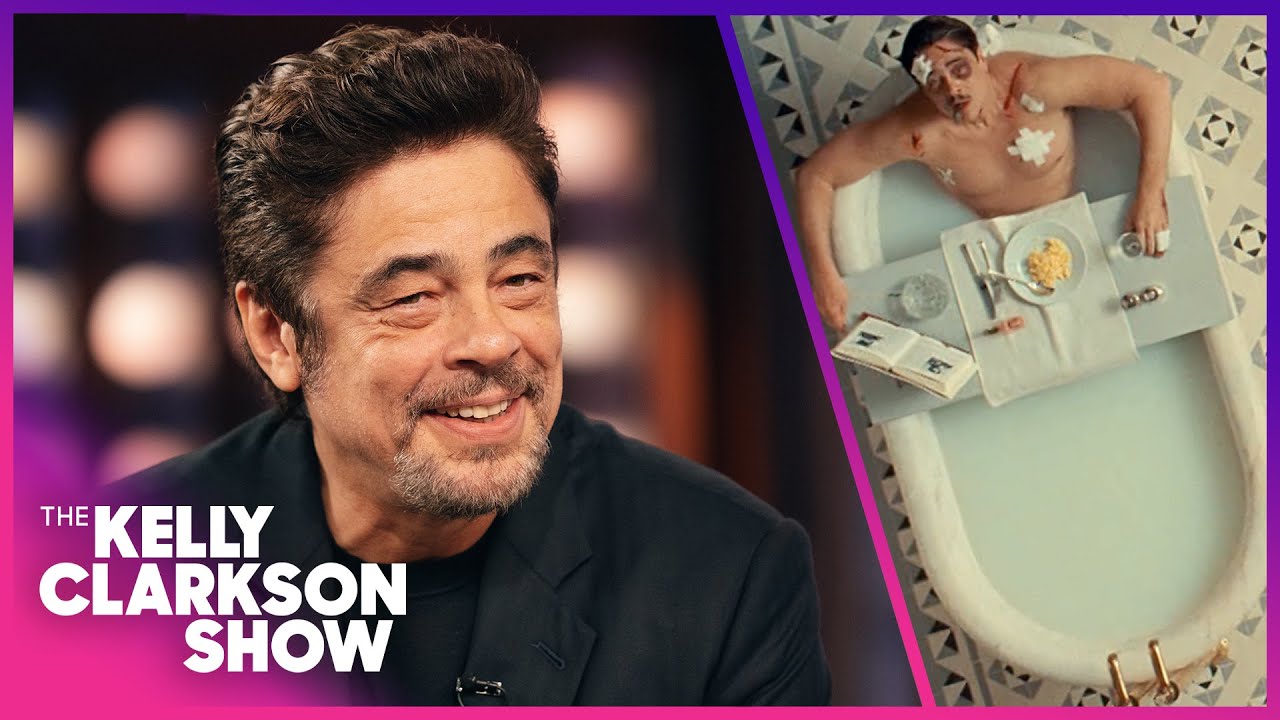 Benicio del Toro Spent 8 Hours In Bathtub For Wes Anderson Slo-Mo Shot