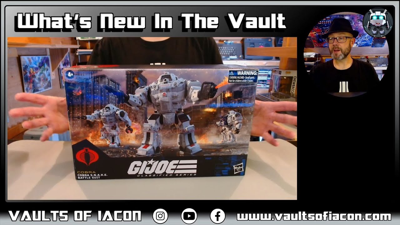 What's New in the Vault: G.I. Joe Classified Series Cobra S.N.A.K.E. Battle Suit