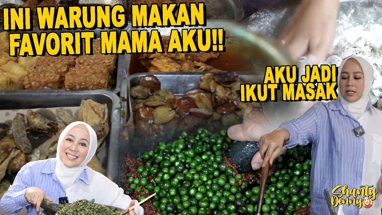 NYOBA WARUNG NASI LANGGANAN MAMA AKUU!! WARUNG UJANG JAMIL!!
