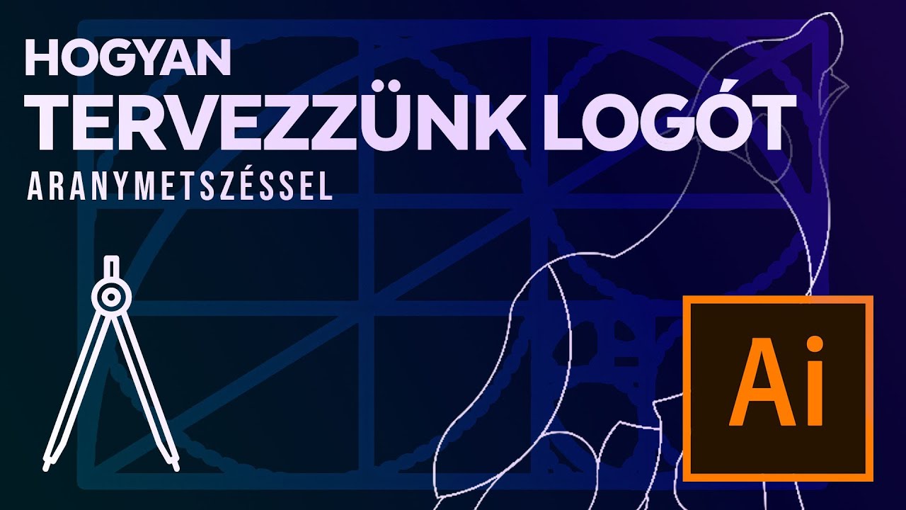 Logó tervezés ARANYMETSZÉSSEL Illustrator-ben!