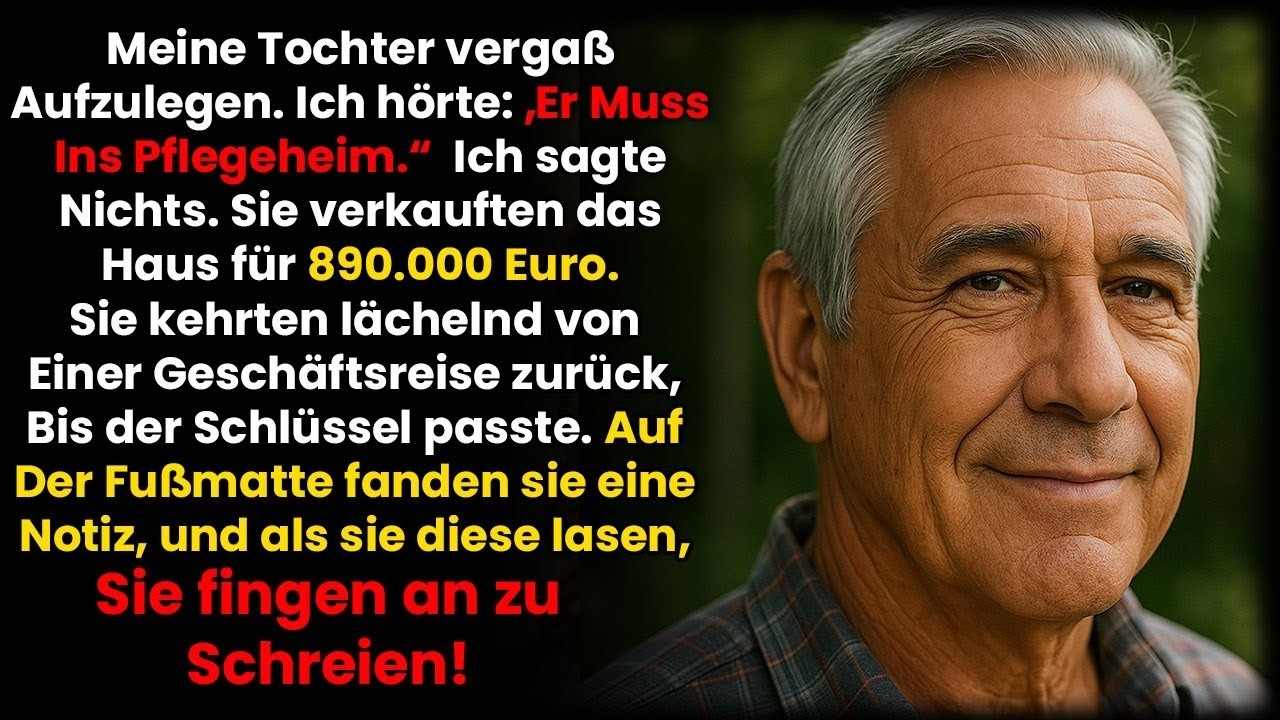 Meine Tochter wollte mich loswerden – also verkaufte ich das Haus, das sie für meins hielt