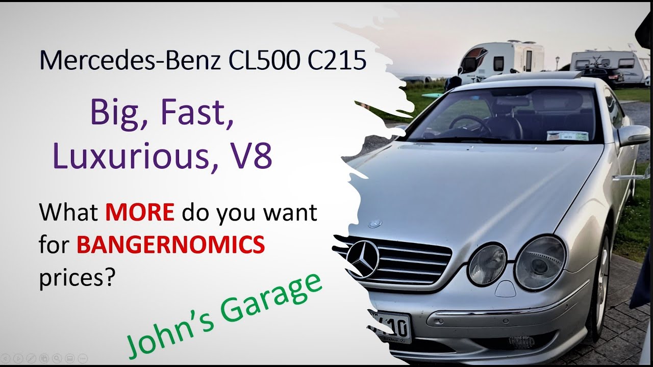 Mercedes Benz C215 CL500 / CL55 AMG : John's Garage