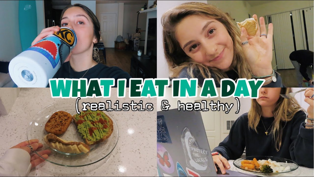 WHAT I EAT IN A DAY | realistic & healthy