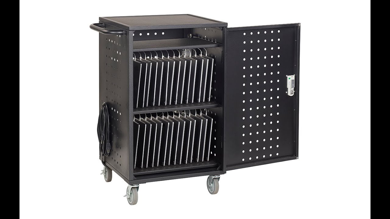 ECR4Kids 30-Bay Charging Cart, Assembly Video