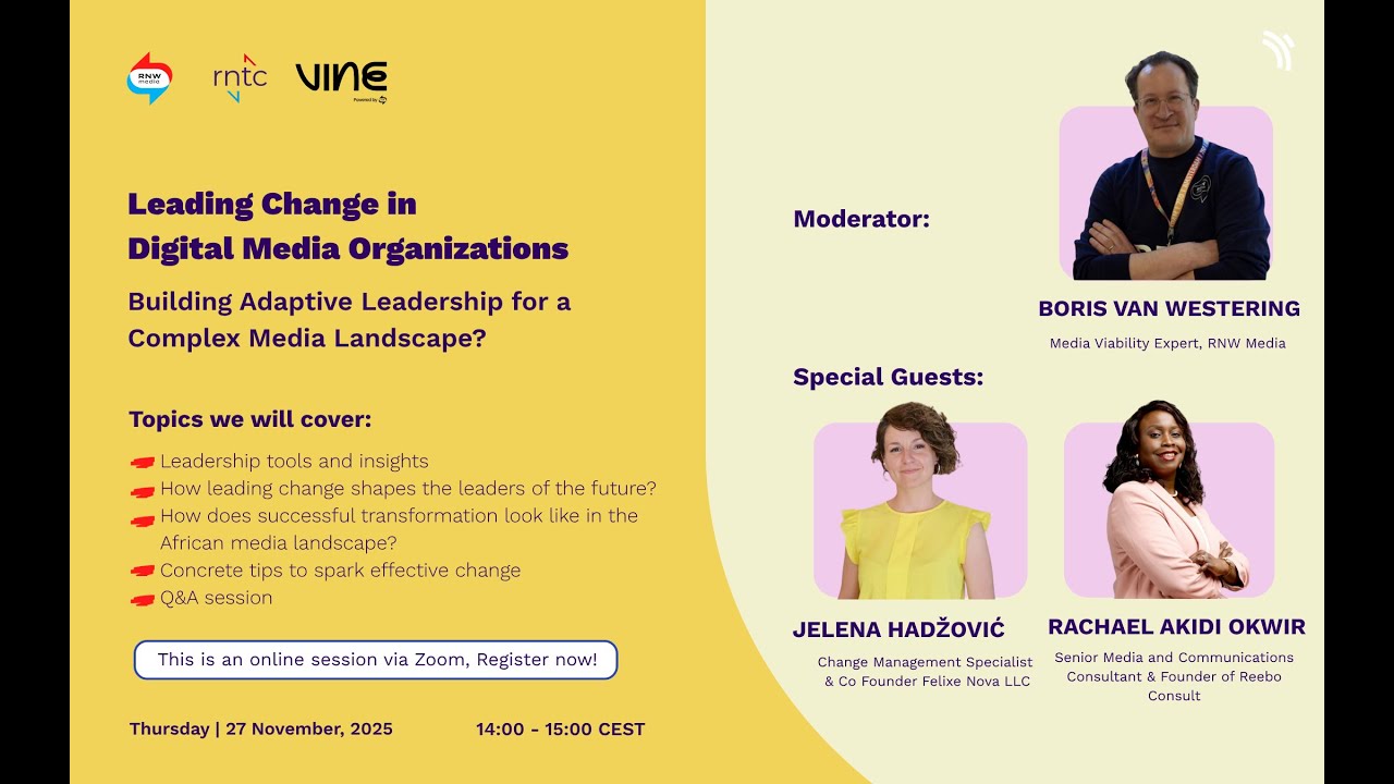 Leading Change in Digital Media Organizations: Build Adaptive Leadership for Complex Media Landscape