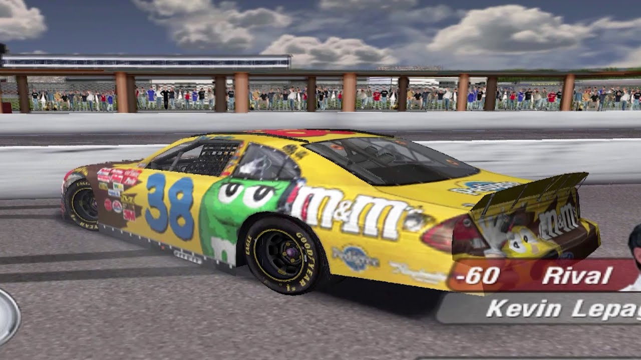 NASCAR Thunder 2004 - PS2 Gameplay (4K60fps)