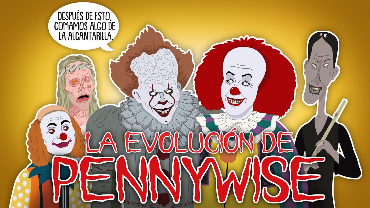 La evolución de Pennywise (Animada) (IT, Eso)