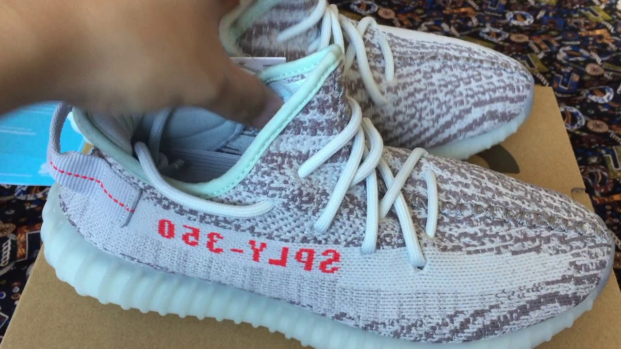 Mở hộp & Cảm nhận: Adidas Yeezy Boost 350 v2 Blue tint 2017- Limited edition (Not really!!!)