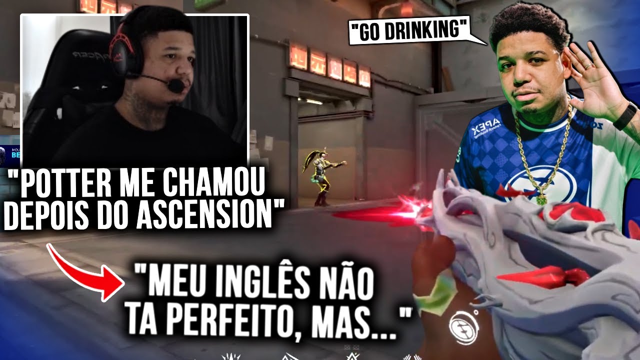 DGZIN ABRIU LIVE APÓS ANÚNCIO NA EG e MANDOU A REAL SOBRE O INGLÊS DELE E O NOVO TIME!