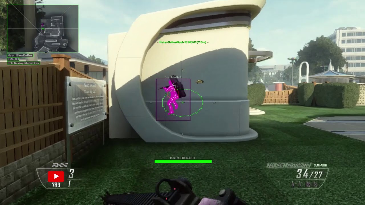 BO2 HVH AGAINTS HaterOnlineNoob WHILE SOMEONE TRYS TO HIT MY NFO PARADOX VS. REFLEX
