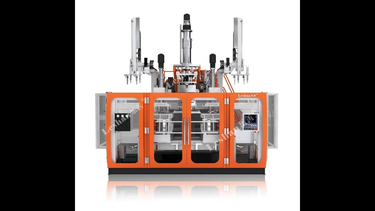 leshan full electric extrusion blow molding machine