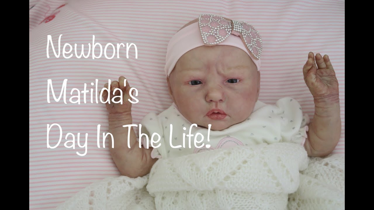 Day In The Life Of Newborn Matilda! (Reborn Baby Roleplay)