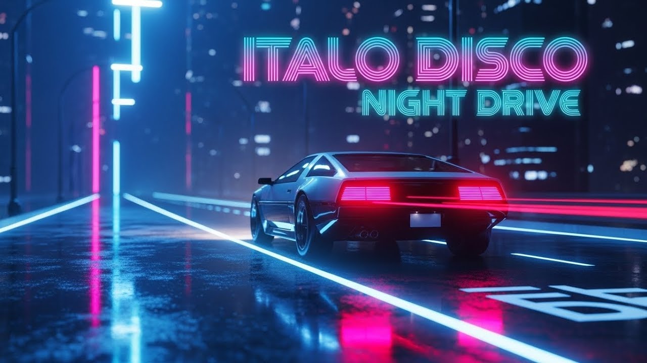 Neon Reflections at Dusk ✨ Smooth Italo Disco for Relaxing Evening Vibes