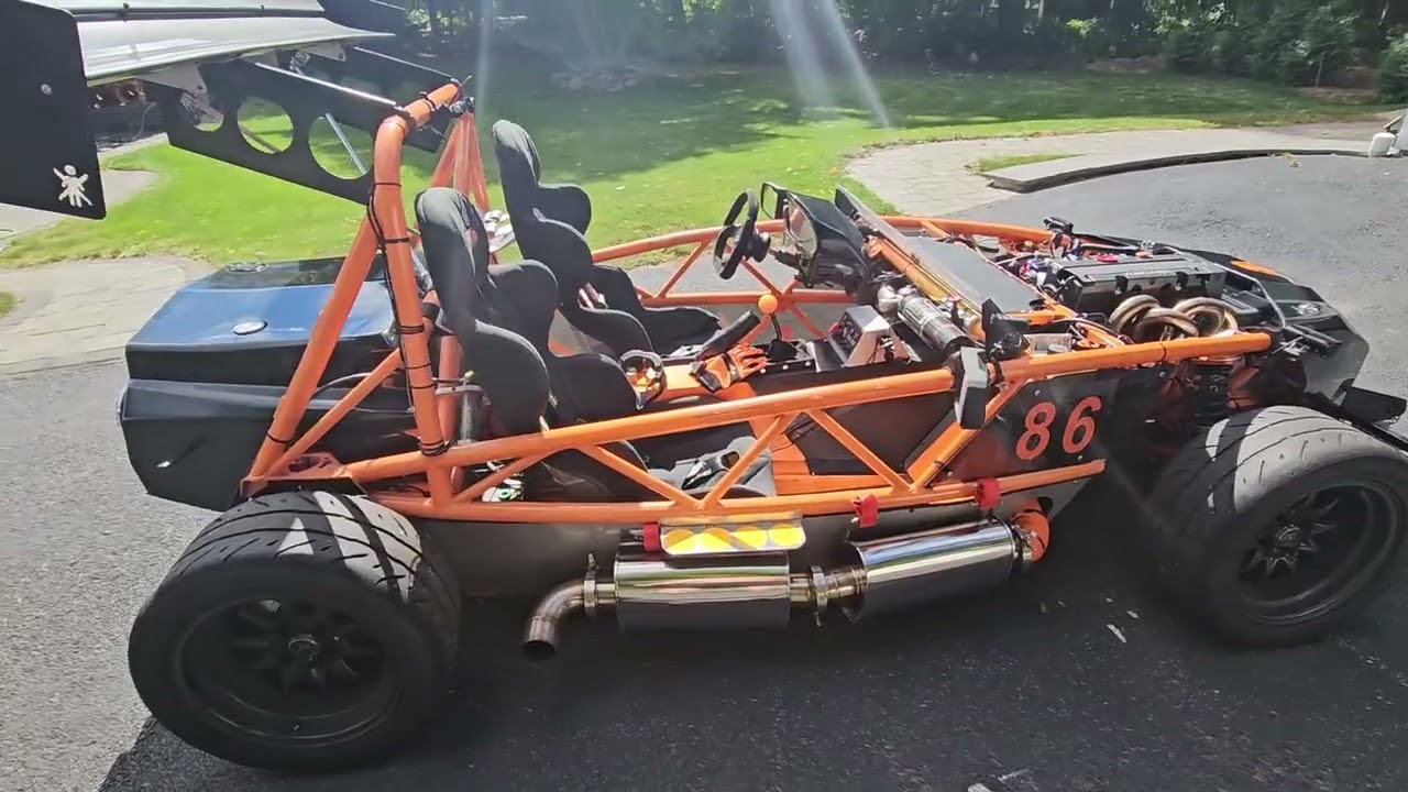 RALPHS EXOCET WALK AROUND K24 BLOCK K20 HEAD FRANKENSTEIN ENGINE