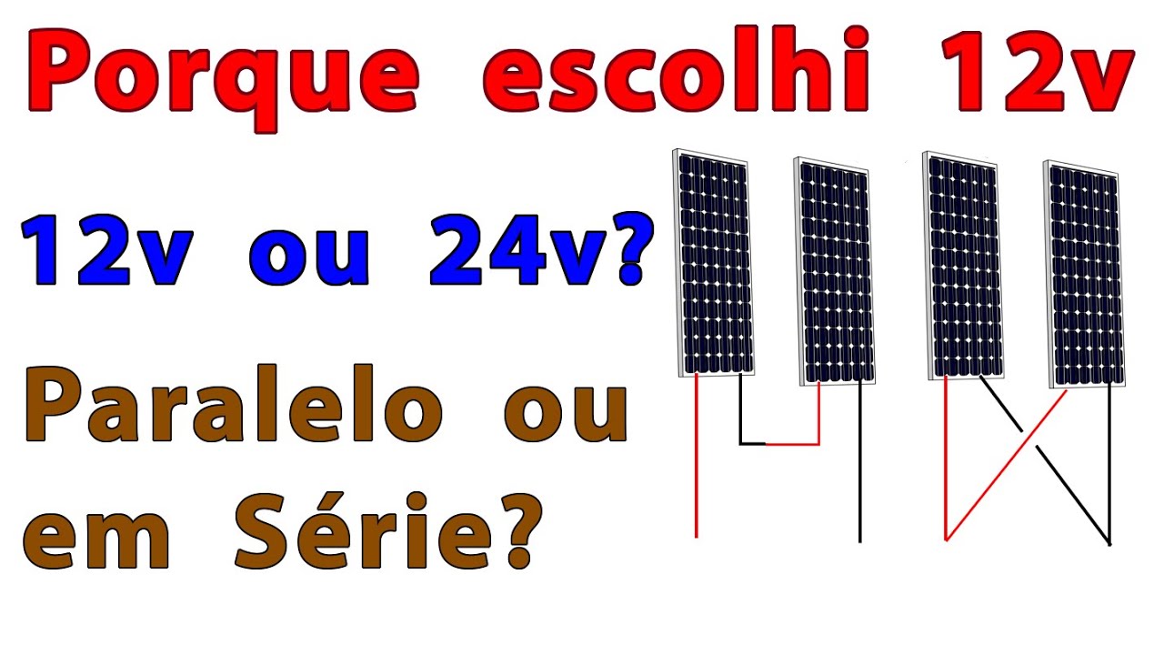 Porque escolhi 12v pro meu Motorhome?