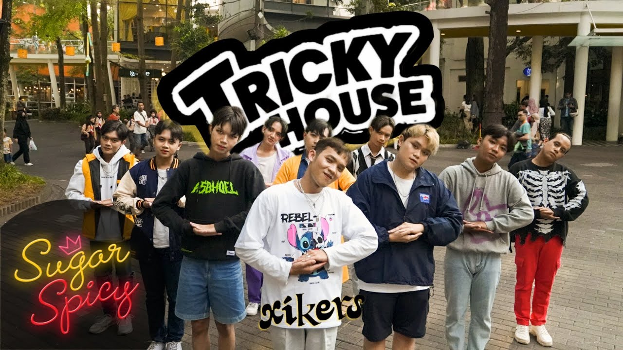 [KPOP IN PUBLIC] XIKERS (싸이커스) - '도깨비집 (TRICKY HOUSE)' Dance Cover by SUGAR X SPICY from INDONESIA