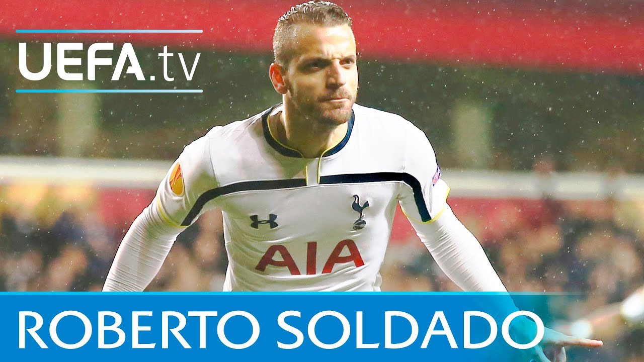 Soldado goal for Tottenham v Anji in UEFA Europa League