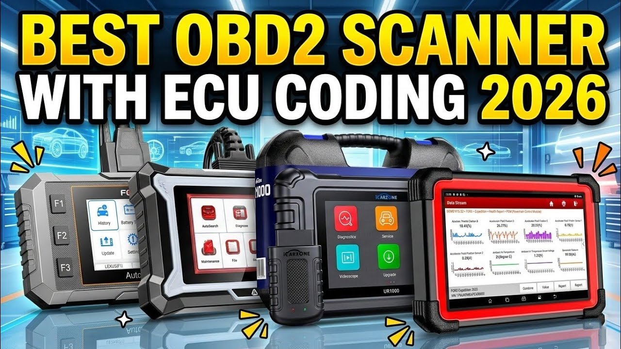 Best OBD2 Scanner with ECU Coding 2026: Top 5 Picks!