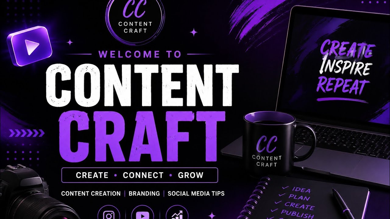Welcome to Content Craft | Creative Content & Branding Ideas ✨