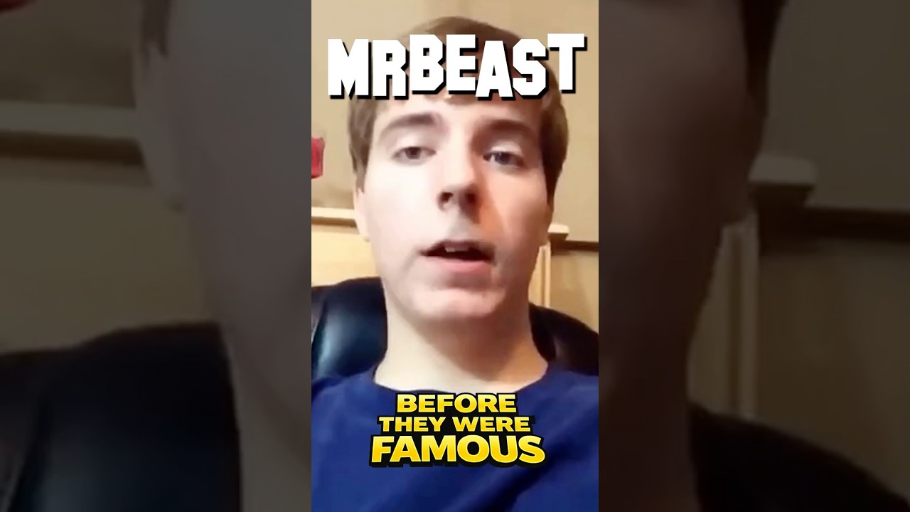 До того, как стать знаменитым, MrBeast снимался в одиночестве в своей спальне.