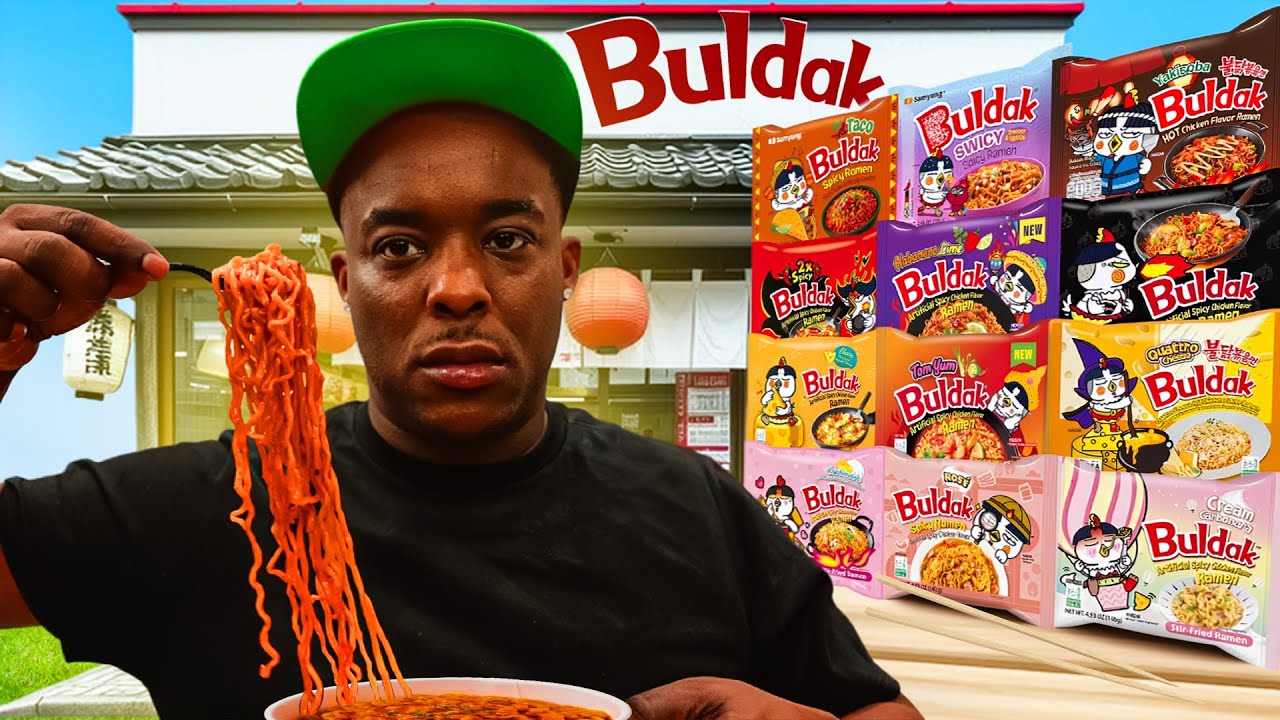 Investigating EVERY Buldak Spicy Noodle Flavor