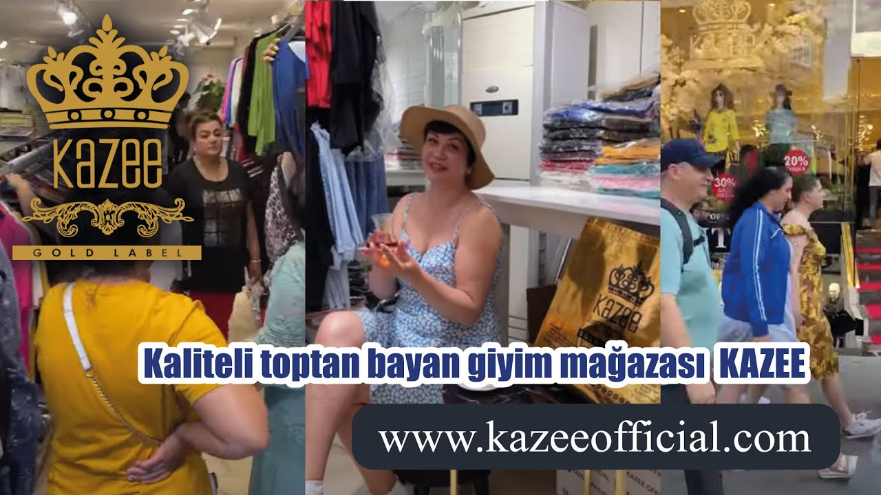 Kaliteli toptan bayan giyim mağazası | KAZEE