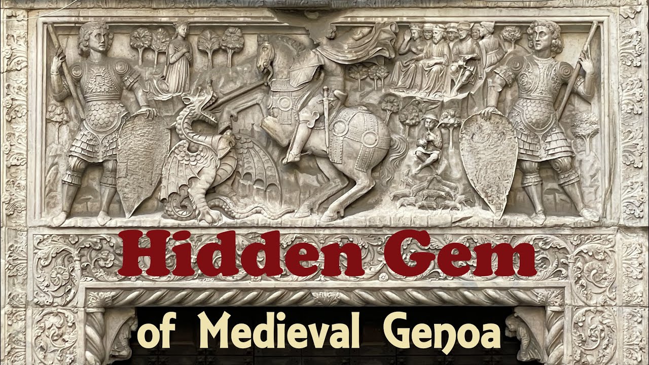 Hidden Gem of Medieval Genoa &ndash; the Church and Square of San Matteo.