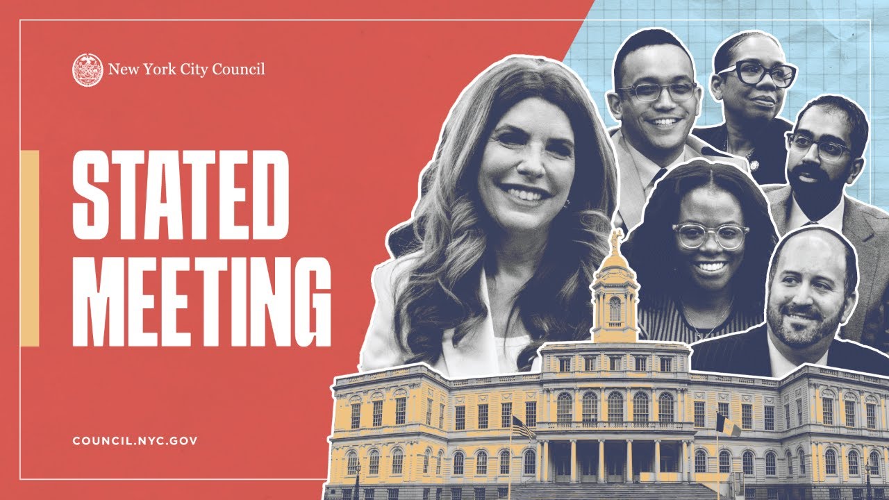 🔴 LIVE: Watch New York City Council's 03/26 Stated Meeting