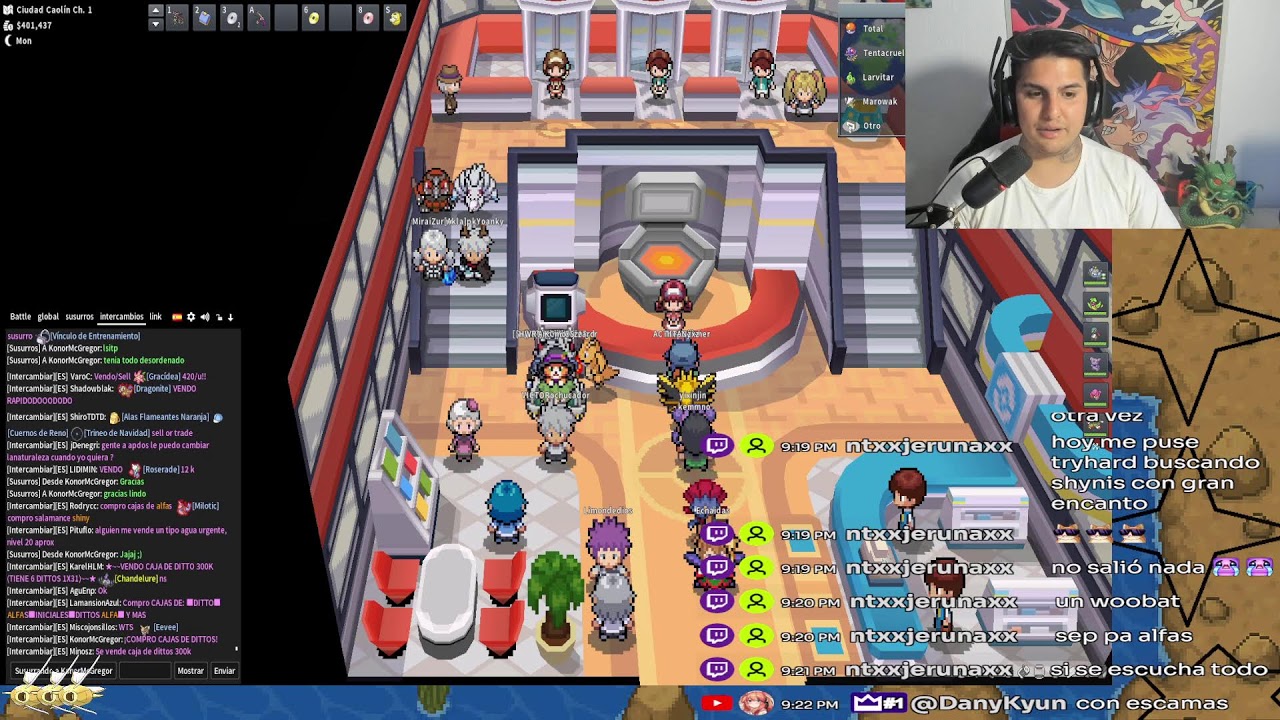 Farmeando de Chill! Completando la Dex PokeMMO