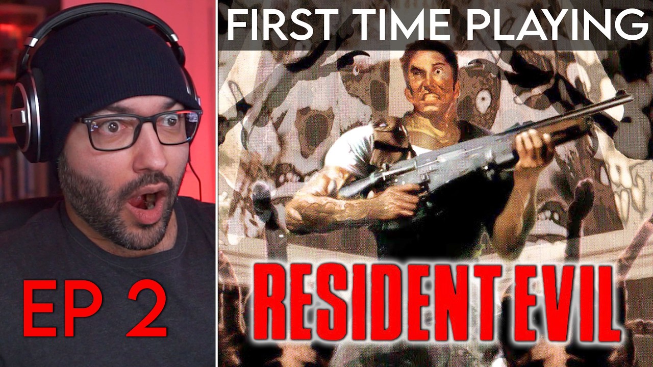 Resident Evil 1 (1996) ABRIDGED 02 Jill Valentine - Let's Play MARATHON REACTION REVIEW