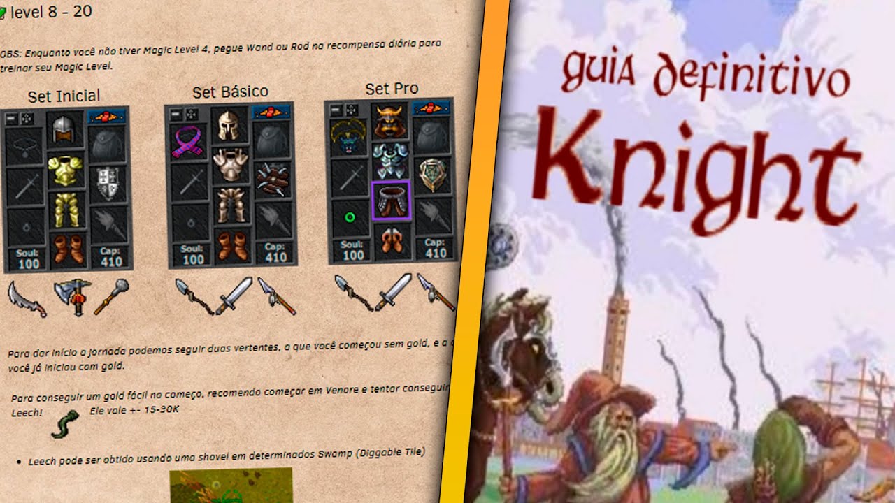 [E-BOOK] - GUIA DEFINITIVO KNIGHT 8 AO 500+ (ATUALIZADO) | EXPLICATIVO