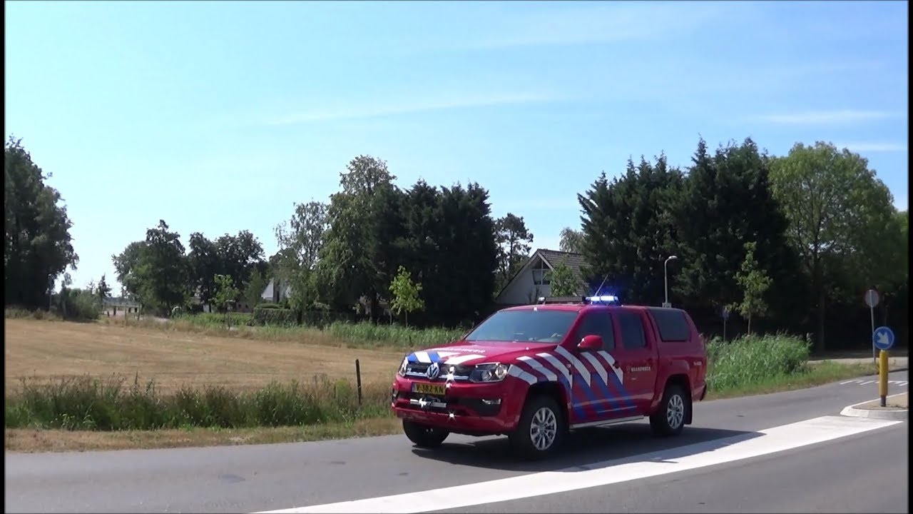 [Bijstand] -  2X Brandweer Schoorl naar Zeer Grote Duinbrand GRIP 1 Heemskerk , Kennemerland
