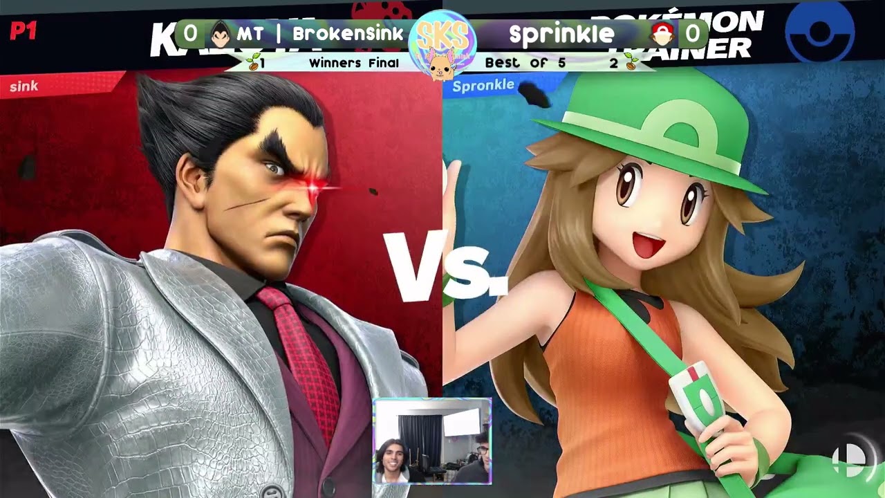 St Kitts Skirmish #32 Winners Finals Brokensink (Kazuya) Vs Sprinkle (Pokémon Trainer)