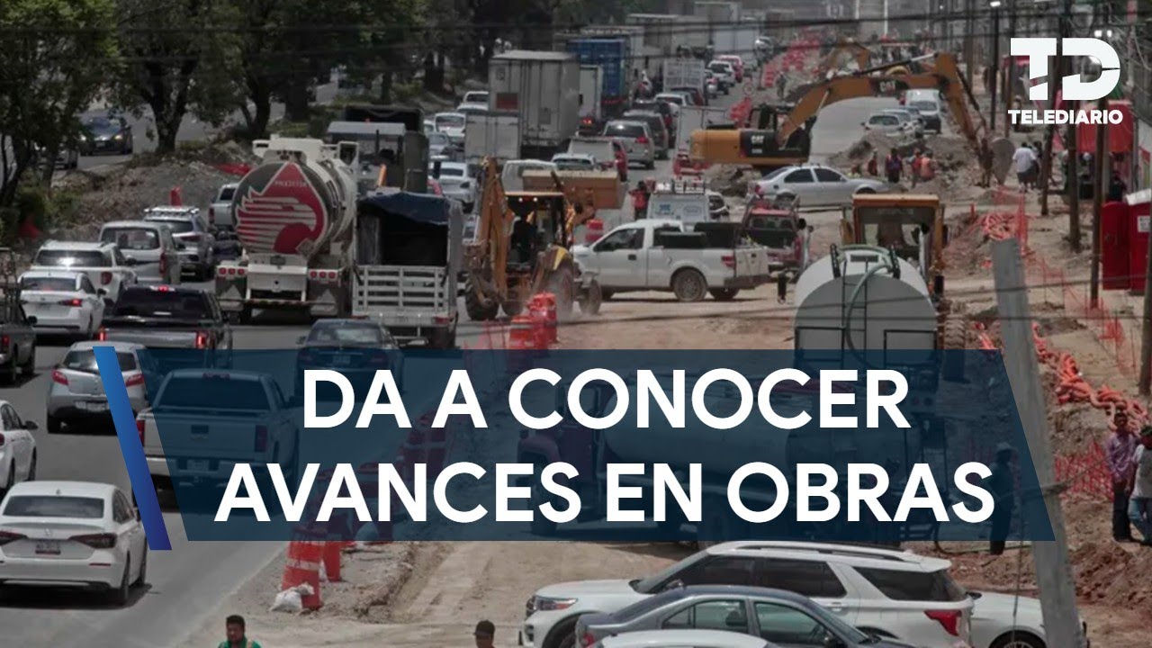 Pablo Lemus da a conocer avances de las obras del Tren Ligero