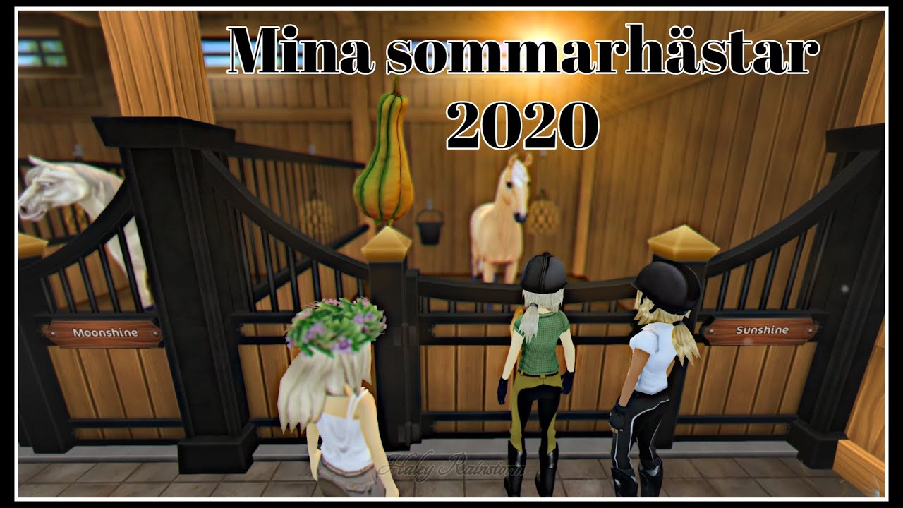 Sture och Zoey väljer mina sommarhästar!