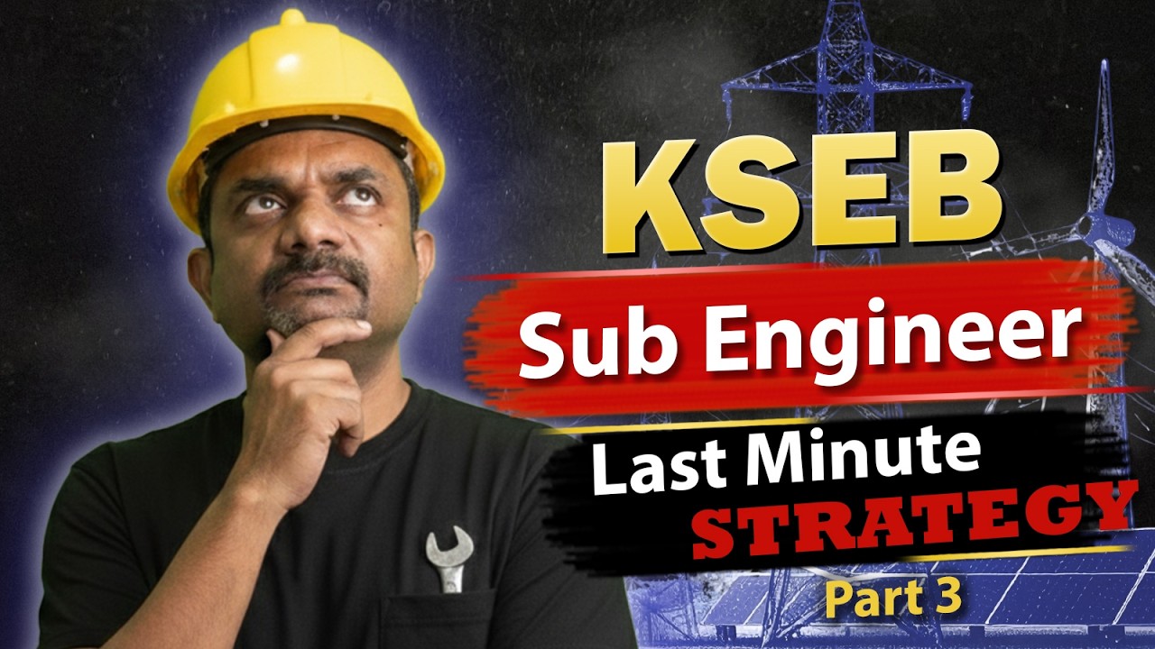 KSEB Sub Engineer Part 3