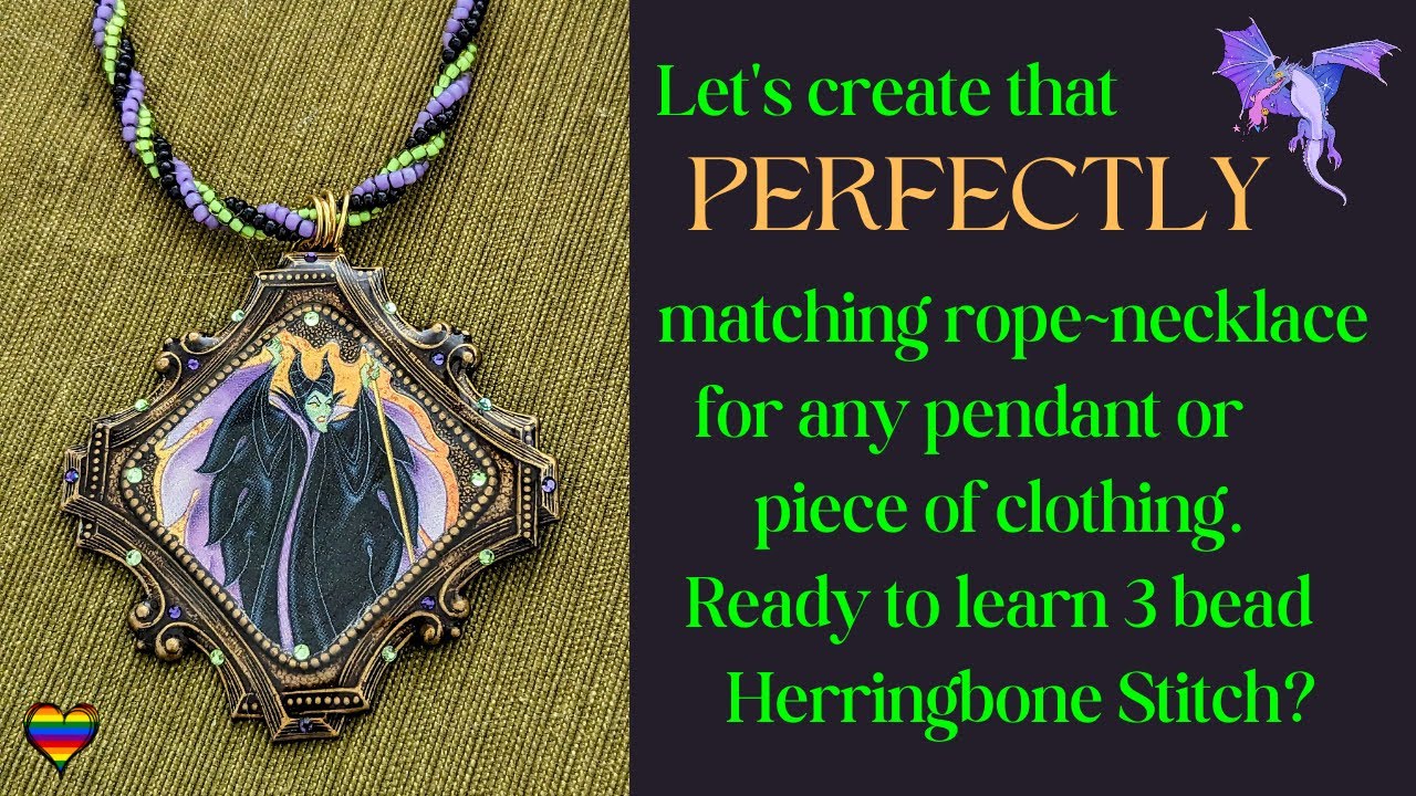 3 Bead Spiral Herringbone Rope 