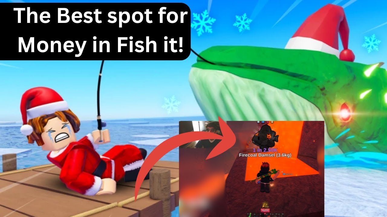 ЛУЧШЕЕ МЕСТО ДЛЯ РЫБАЛКИ в Fish it!