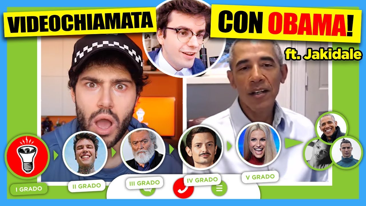 Fare una Videochiamata con Obama in 6 Gradi di Separazione - [Si Può Fare?] - ft Jakidale - theShow