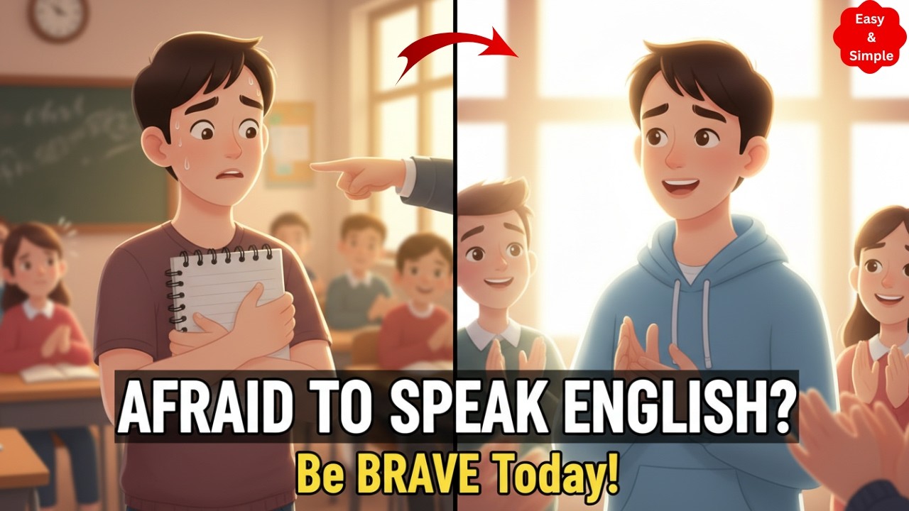 Afraid to Speak English in Public? | Build Confidence Fast | Learn English With Real Conversation