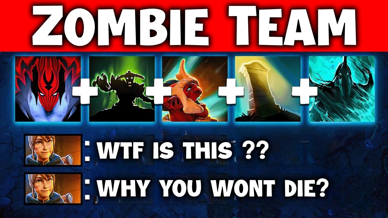 Zombie Team Unkillable Meta🔥🔥🔥New Combo By Goodwin | Dota 2 Gameplay