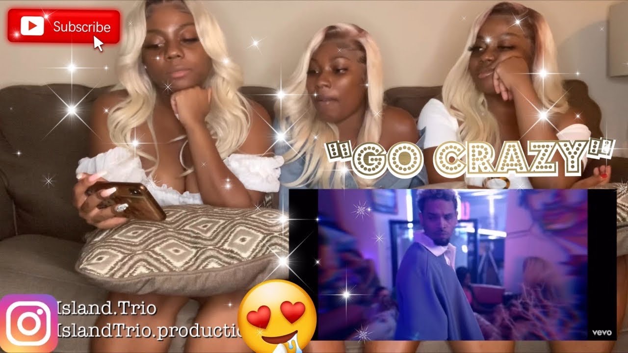 Island Trio React To Chris Brown & Young Thug - Go Crazy ( Official Music Video)