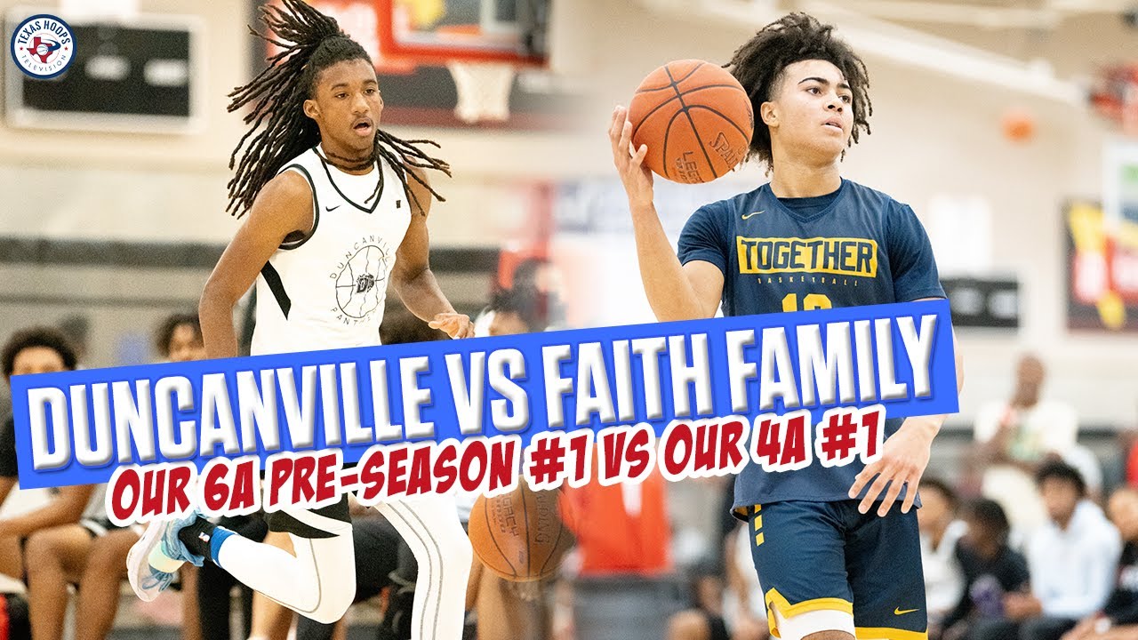 THESE TEAMS ARE DEEP! Duncanville vs Faith Family At GASO